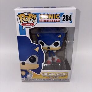 Funko Pop! Games Sonic the Hedgehog Sonic with Emerald 284
